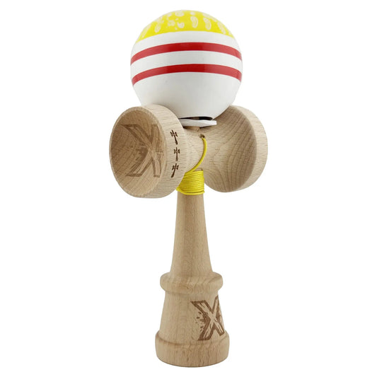 Kendama X, Profesionala, Super Sticky Cupe Mari, Auriu/Alb