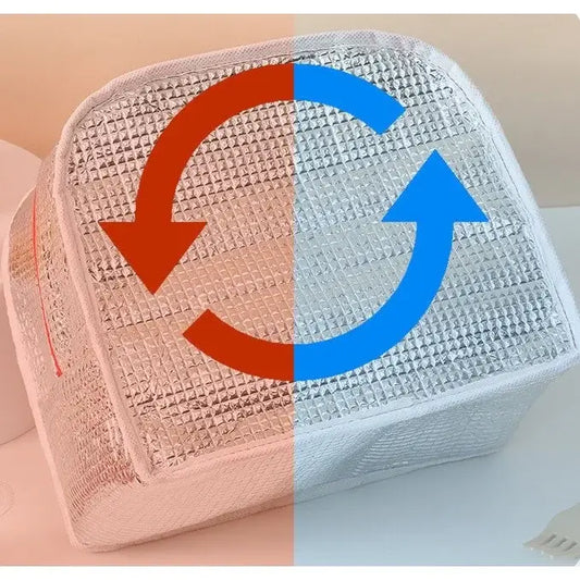 Geanta termoizolanta copii cu model foca pentru scoala si gradinita, 23 x 13 x 19 cm