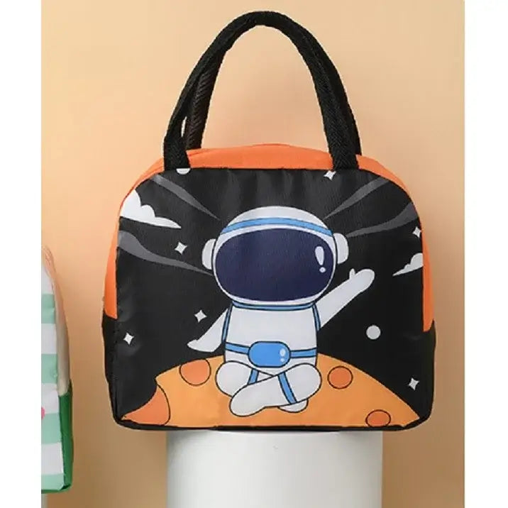 Geanta termoizolanta copii astronaut pentru scoala si gradinita, 23 x 13 x 19 cm