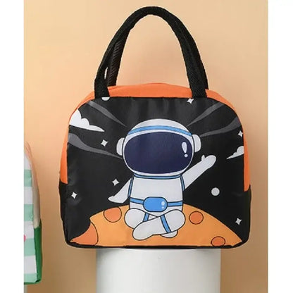 Geanta termoizolanta copii astronaut pentru scoala si gradinita, 23 x 13 x 19 cm