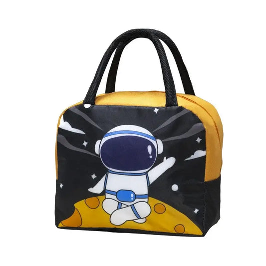 Geanta termoizolanta copii astronaut pentru scoala si gradinita, 23 x 13 x 19 cm