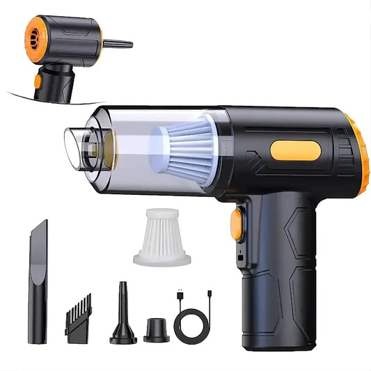 Aspirator portabil 4-în-1 fără fir, 32×15 cm