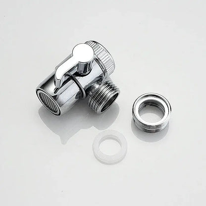 Set extensie de duş 4 piese – filtru ioni negativi + furtun flexibil 1,5 m, argintiu