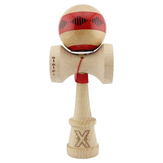 Kendama X, Profesionala, Super Sticky Cupe Mari, Rosu/Maro
