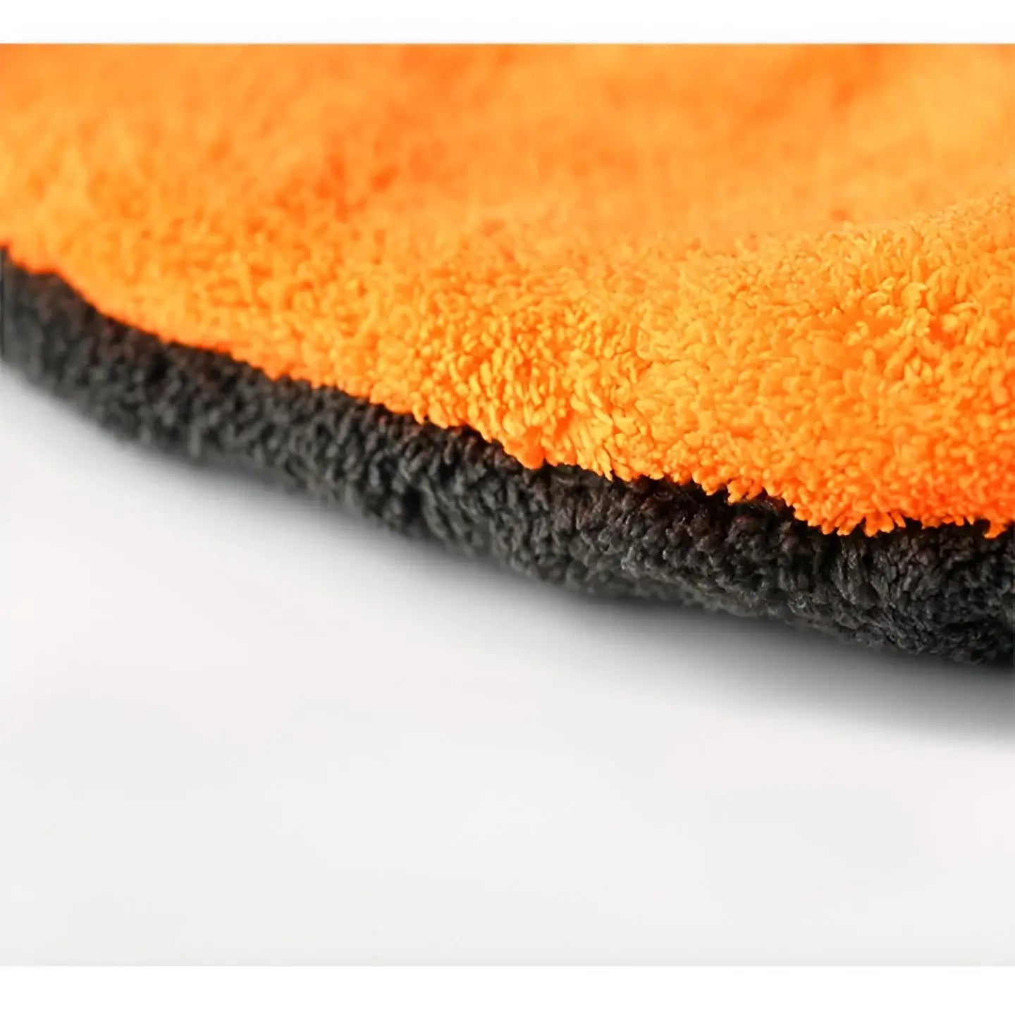 Mănușă microfibră pentru spălare auto – două fețe (umedă / uscată), 25×20 cm, portocaliu-gri